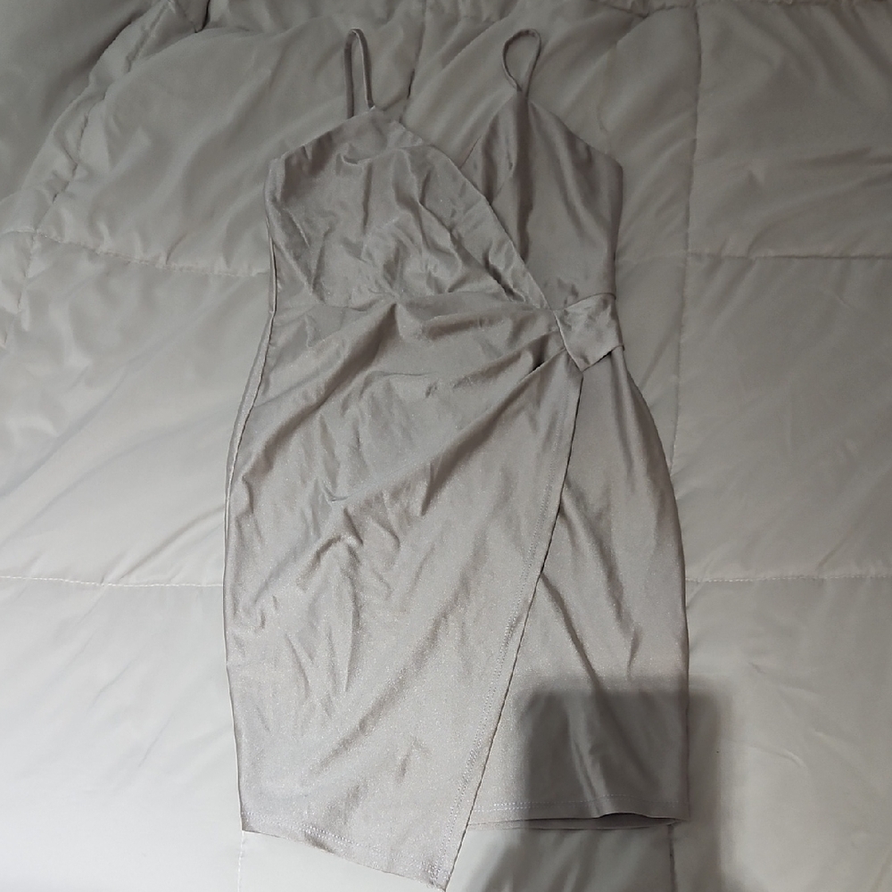 Sexy Bodycon Mini Dress Champaign Xsmall